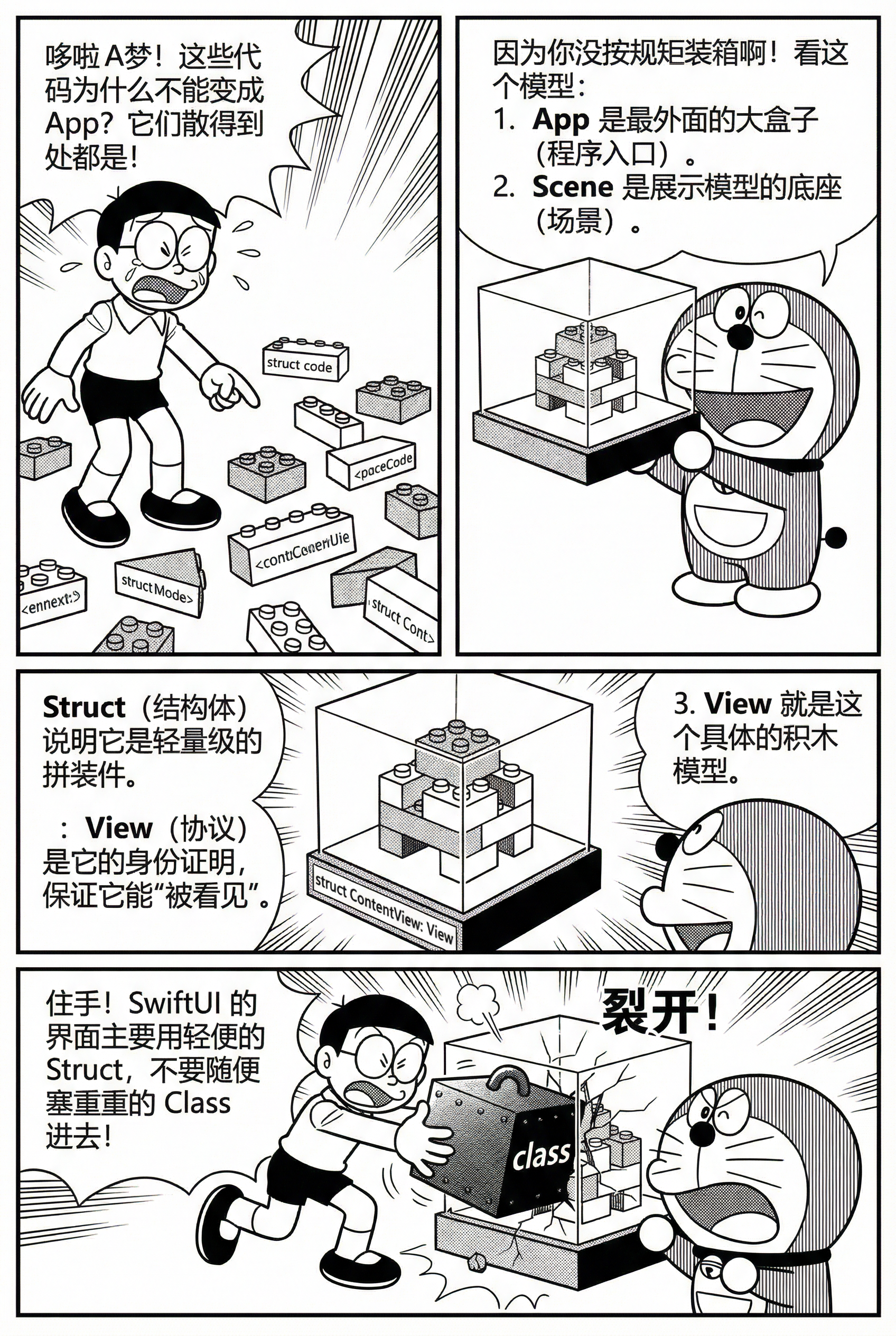 App Scene View Struct 层级关系